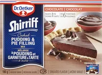 Shirriff cooked pudding pie filling mix chocolate