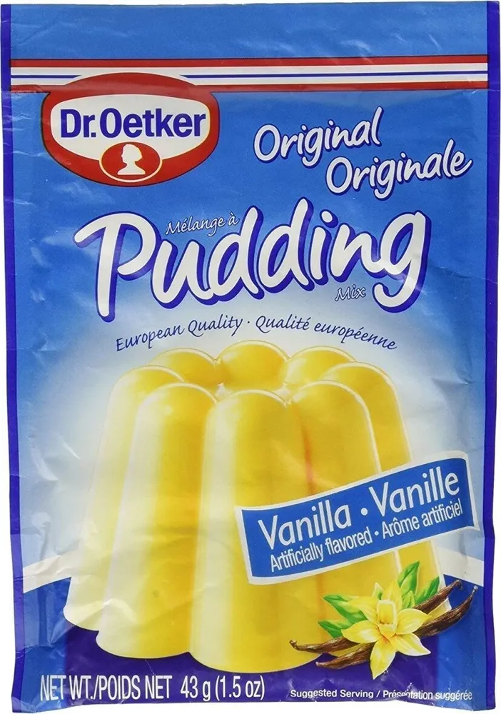 Vanilla pudding