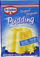 Vanilla pudding