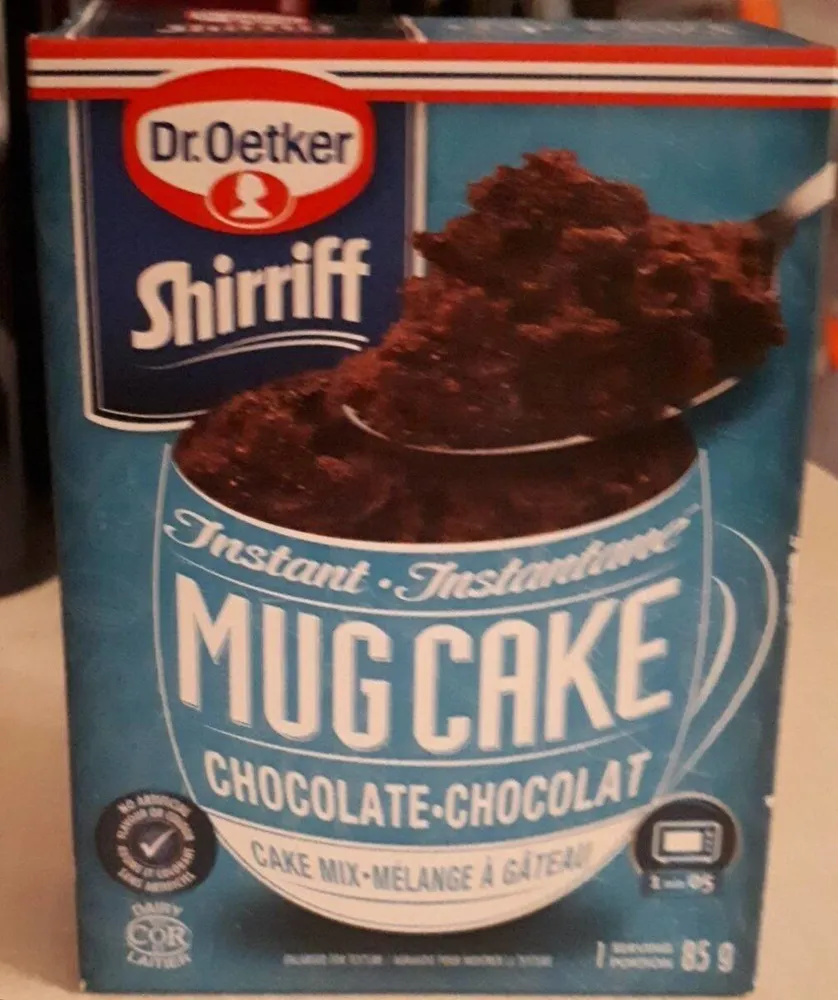 Mug cake chocolat