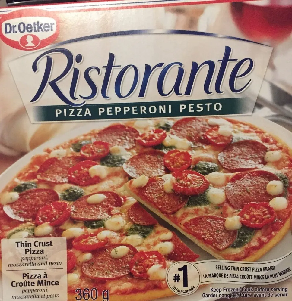 Pizza Pepperoni Pesto
