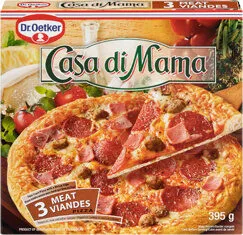 Casa di Mama 3 Meat Pizza