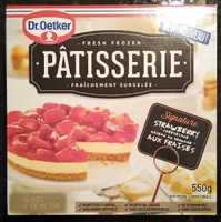 Gâteau aux fromage aux fraises