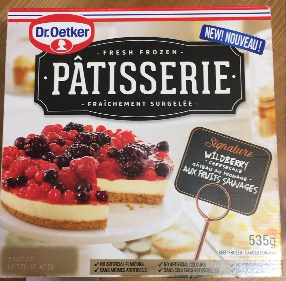 Pâtisserie aux fruits sauvages