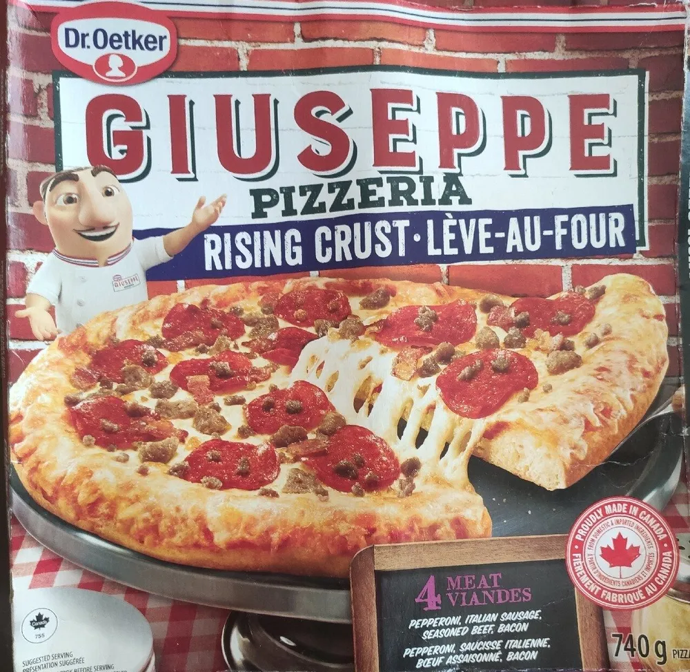 Pizza 4 Meat Rising Crust