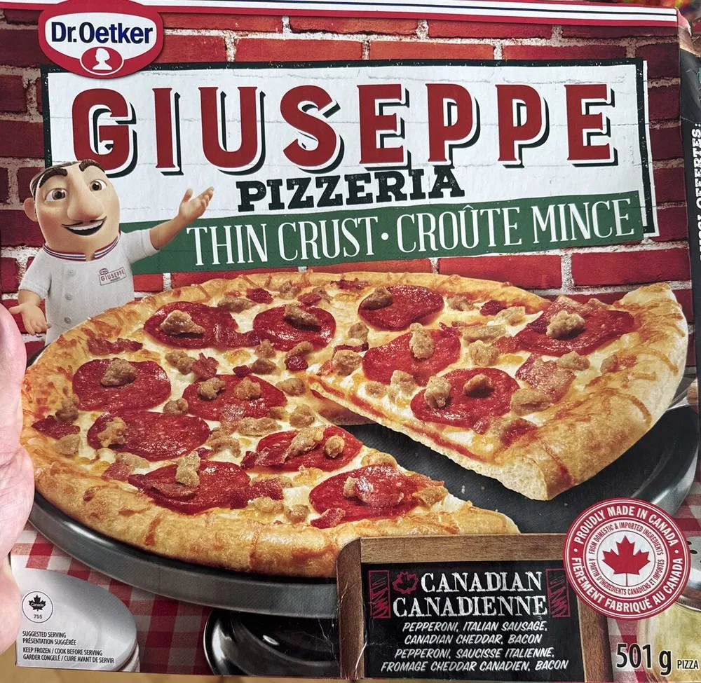 Giuseppe Pizzeria • Thin Crust • Canadian