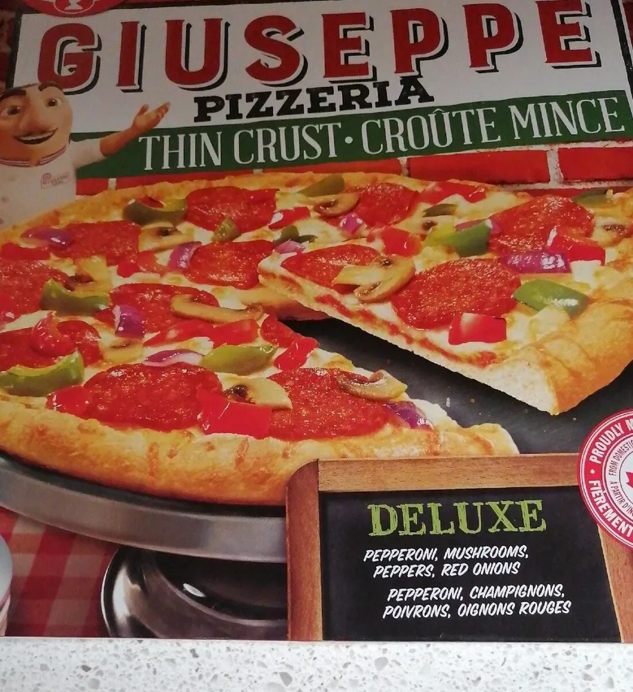 Pizza Giuseppe croûte mince deluxe