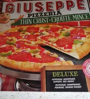 Pizza Giuseppe croûte mince deluxe
