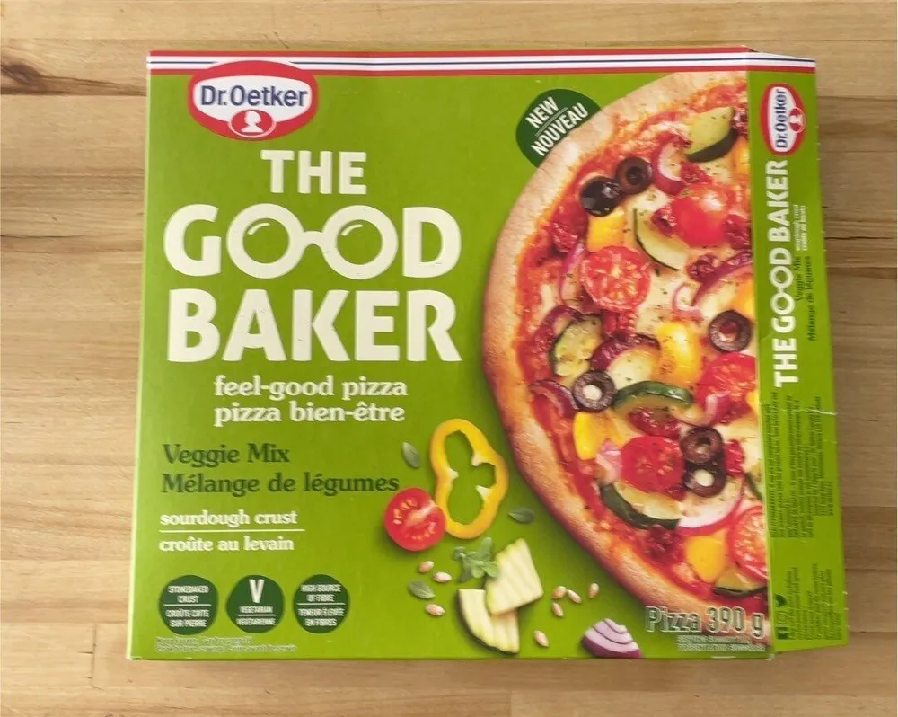 the good baker pizza bien-etre melange de légumes