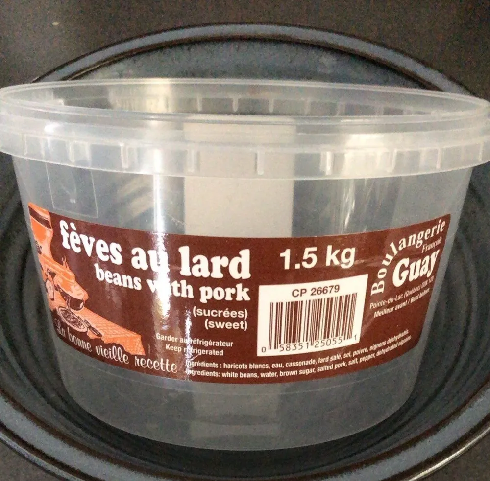 Fèves au lard