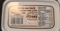 Fèves au lard béant with pork