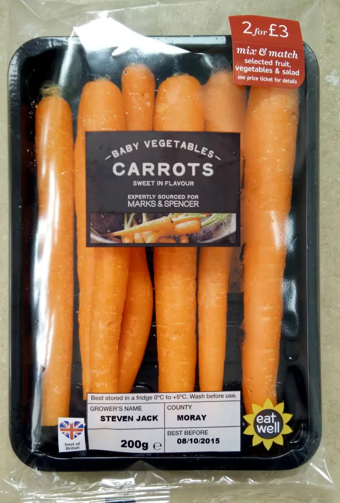 BRITISH BABY CARROTS