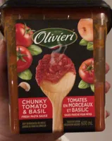 Chunky tomato and Basil Fresh Pasta Sauce