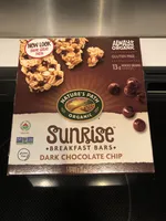 Sunrise - Barres Déjeuner - Brisures de chocolat noir