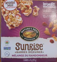 Sunrise mélange du randonneur
