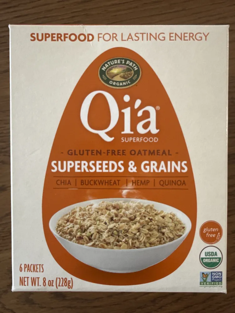 Qi'a Gluten-Free Oatmeal – Superseeds & Grains