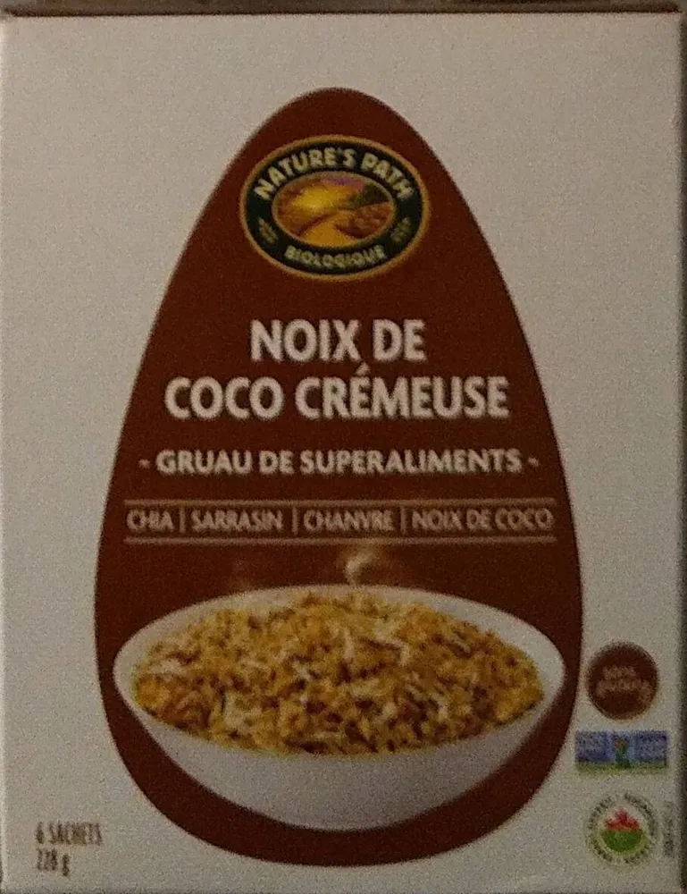 Qi'a Gluten-Free Oatmeal – Creamy Coconut