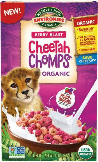 Cheetah Chomps Berry Blast Cereal
