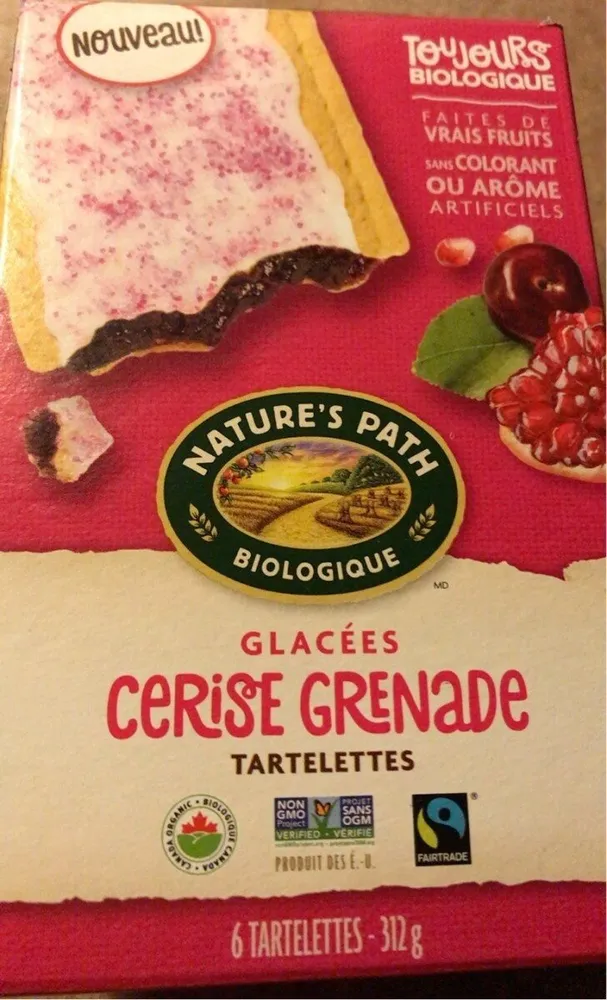 Frosted Cherry Pomegranate Toaster Pastries