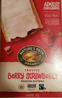 Frosted Berry Strawberry Toaster Pastries
