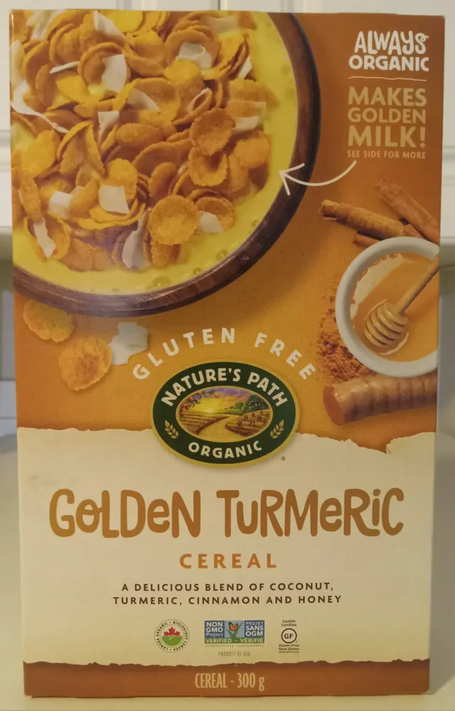 Golden Turmeric Organic Cereal