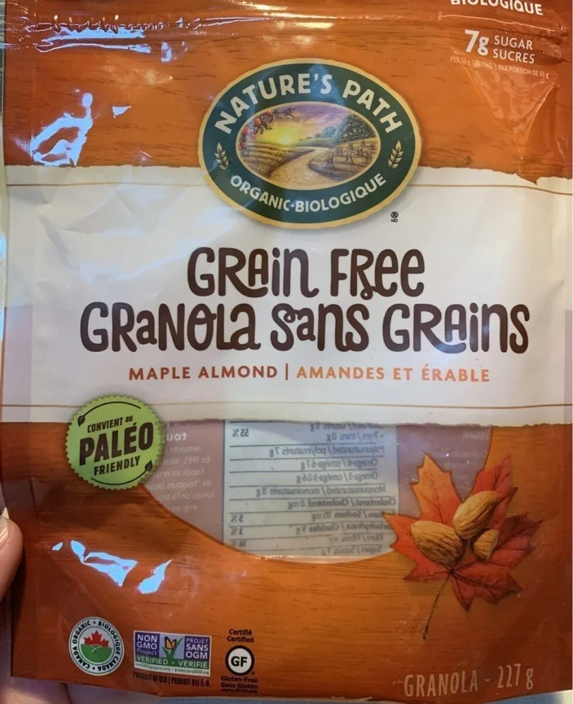 Maple Almond Grain Free Granola