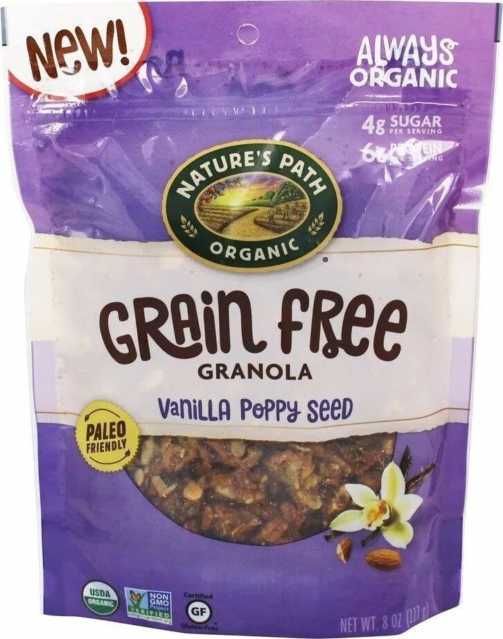 Vanilla Poppy Seed Grain Free Granola