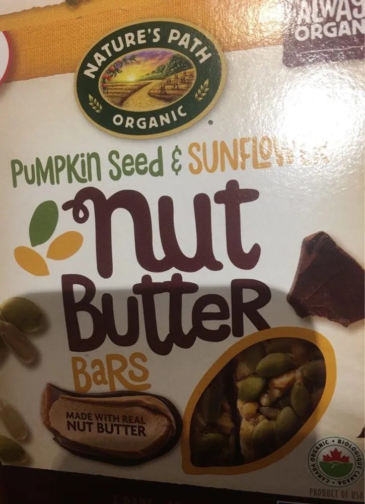Nut butter bars
