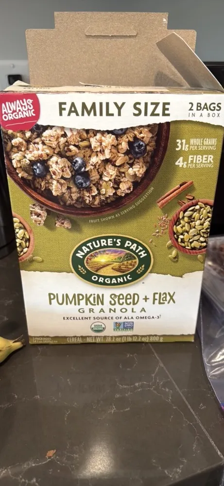 PUMPKIN SEED + FLAX GRANOLA