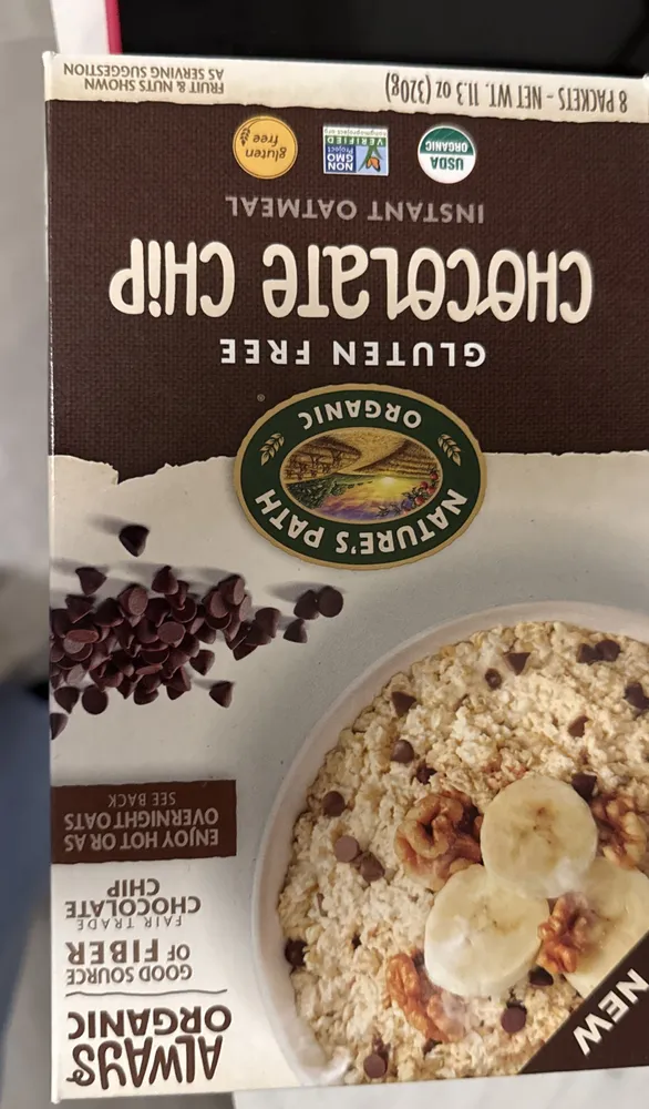 Chocolate Chip Instant Oatmeal