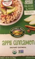 Apple Cinnamon Instant Oatmeal