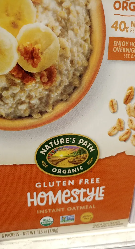 Gluten Free Homestyle Instant Oatmeal imp
