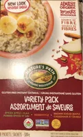 Gluten Free Instant Oatmeal Variety Pack - Spiced Apple & Flax, Homestyle, Brown Sugar Maple