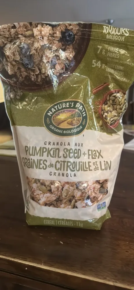 Granola aux Pumpkin Seed + Flax Graines de Citrouille et de Lin Granola