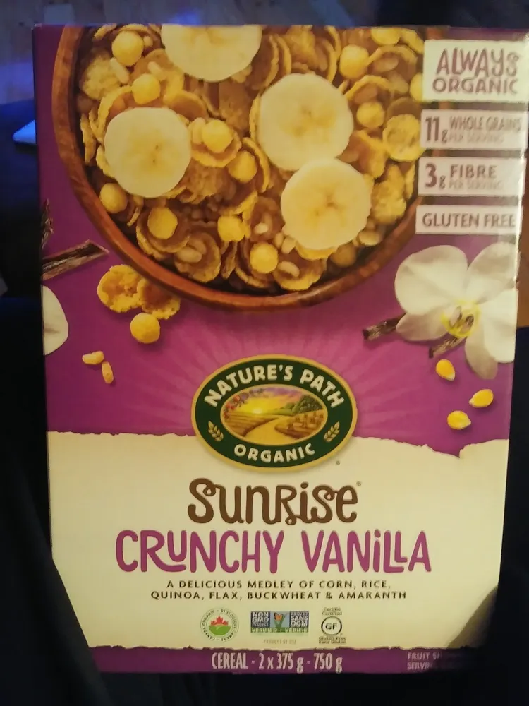 Sunrise Crunchy Vanilla Cereal