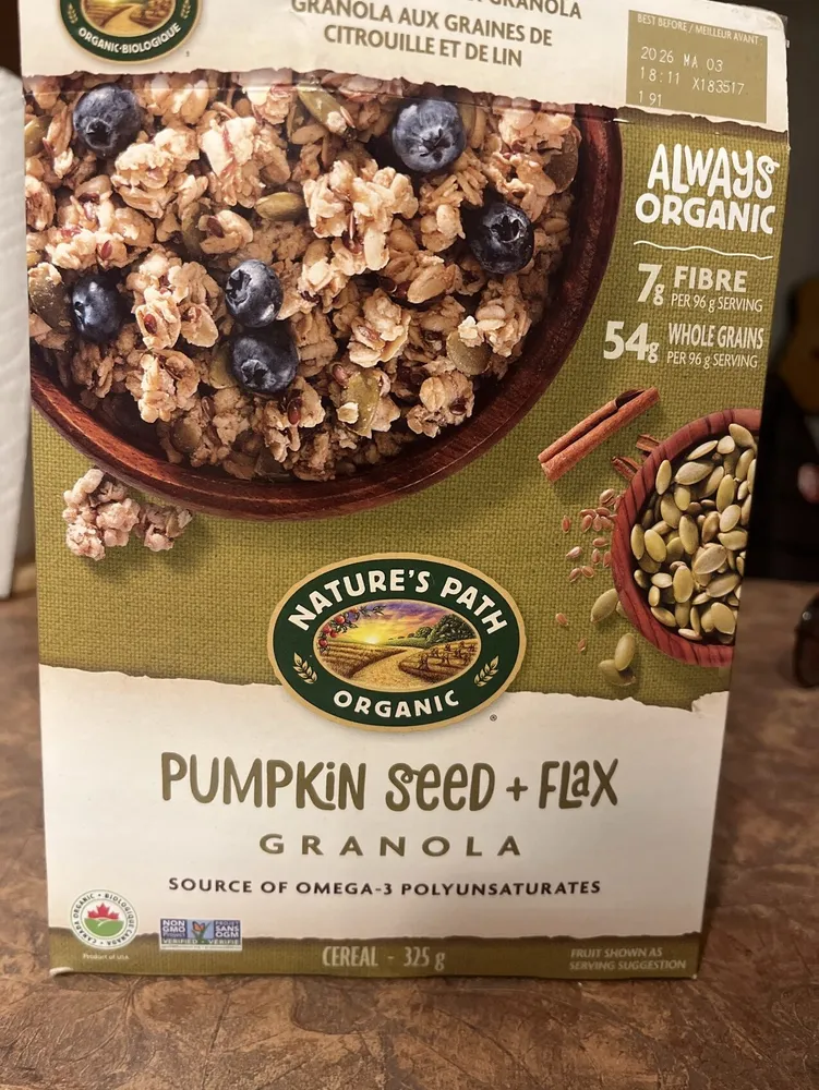 Pumpkin Seed + Flax Granola