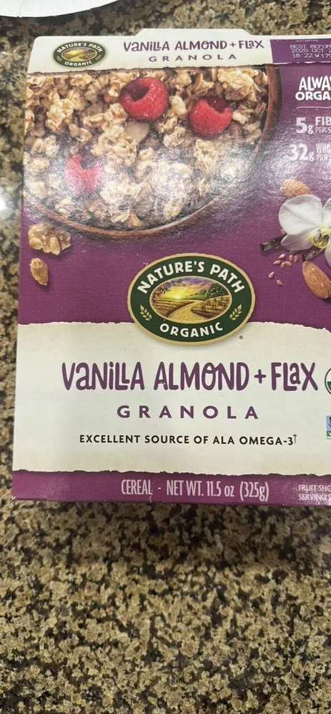 Vanilla Almond + Flax Granola
