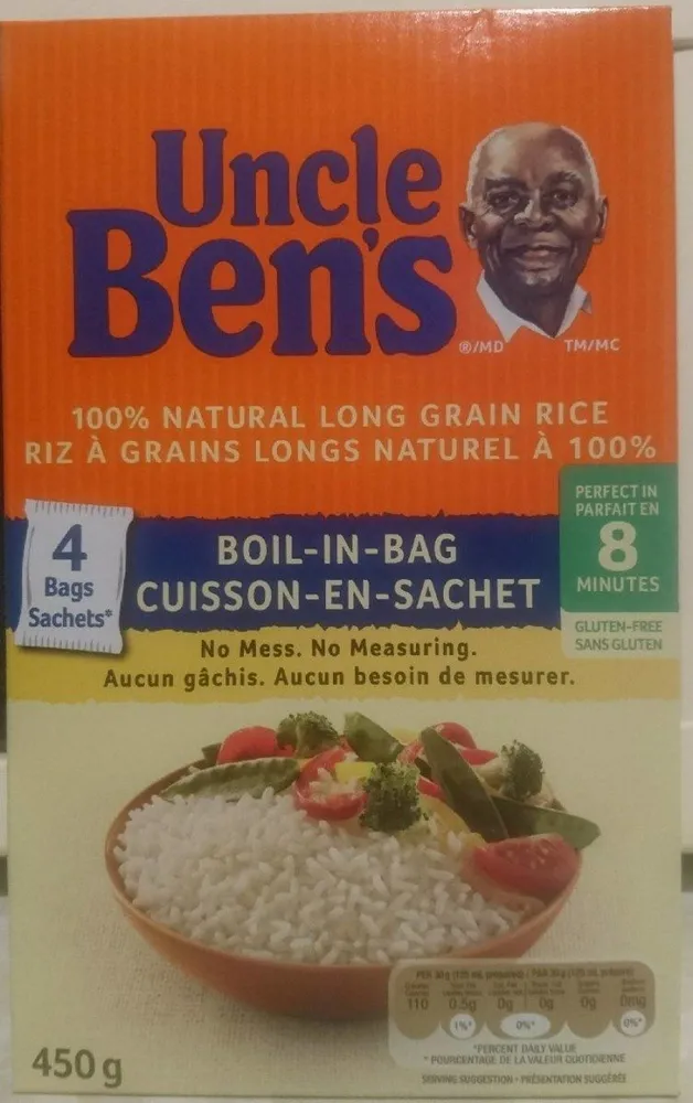 Riz long grain cuisson en sachet