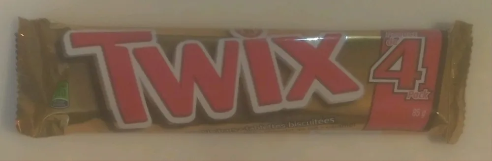 TWIX chocolate bar