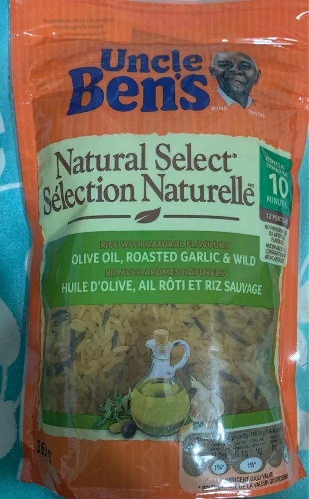 Riz Sélection Naturelle (ail Et Huile D'olive)