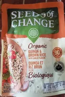 Organic Quinoa & Brown Rice with Garlic Flavour
