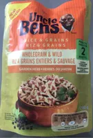 Riz a grain entier et sauvage