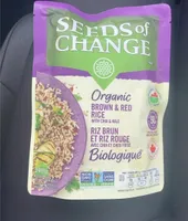 Organic Brown & Red Rice with Chia & Kale