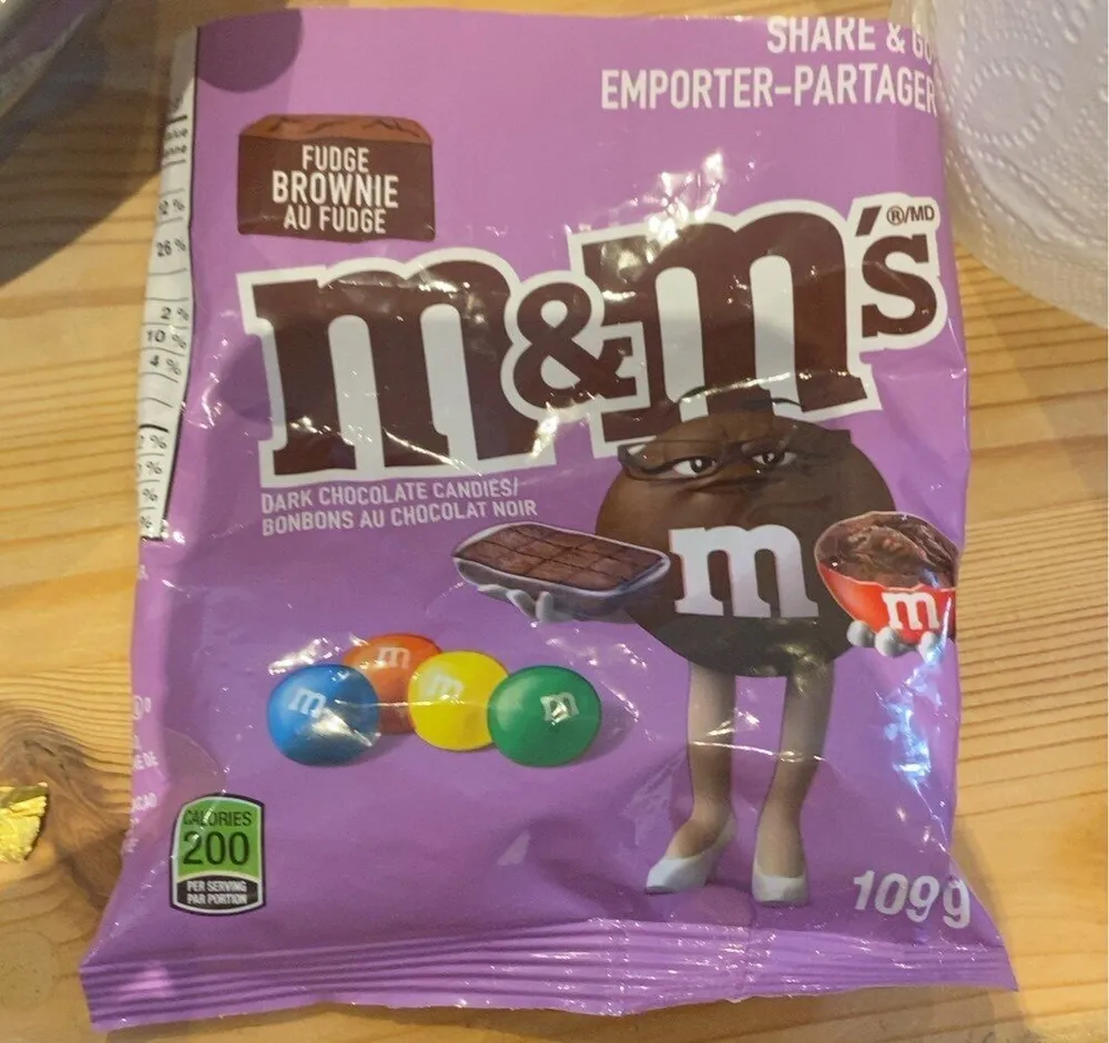 Fudge Brownie M&Ms