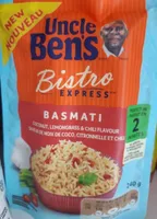 Bistro Express Basmati noix de coco, citronnelle et chili