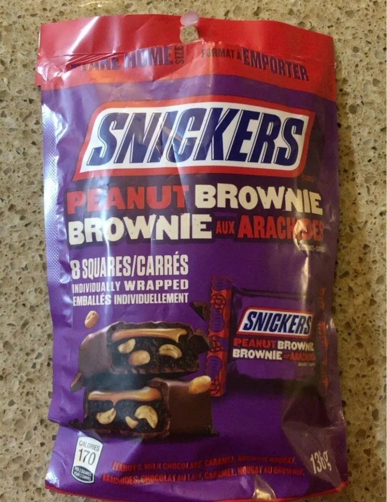 Peanut brownie