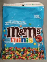milk chocolate m&m's minis