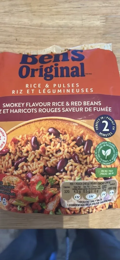 Smokey Flavour Rice & Red Beans