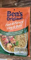 Garden vegtable style rice