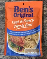 Homestyle chicken flavour and wild rice